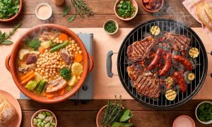 Cocido madrileño: del puchero clásico al toque a la brasa