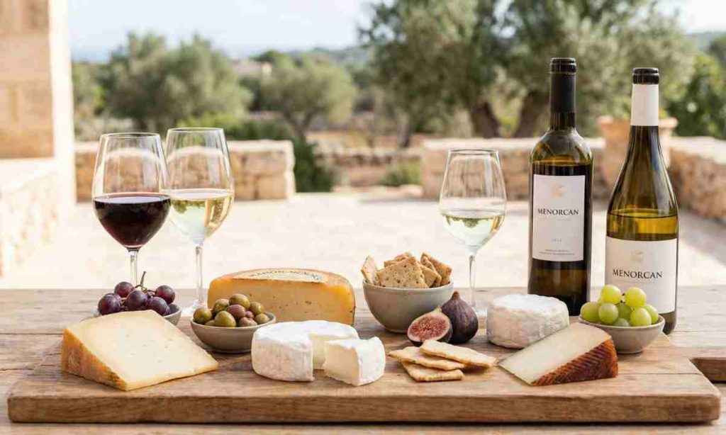 maridar quesos y vinos de menorca