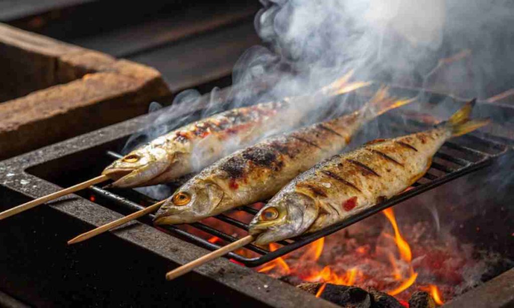 nuestro pescado a la parrilla
